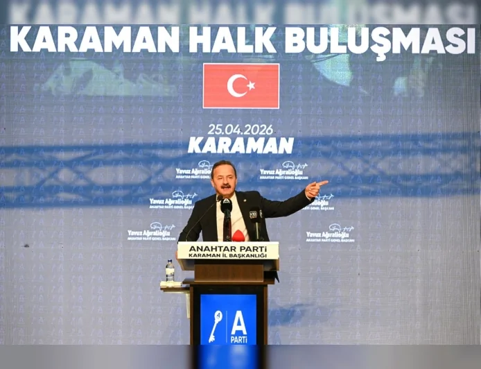 ANAHTAR PARTİ GENEL BAŞKANI YAVUZ AĞIRALİOĞLU: “UMURSAMAZ SİYASETİNİZE SON VERECEĞİZ”