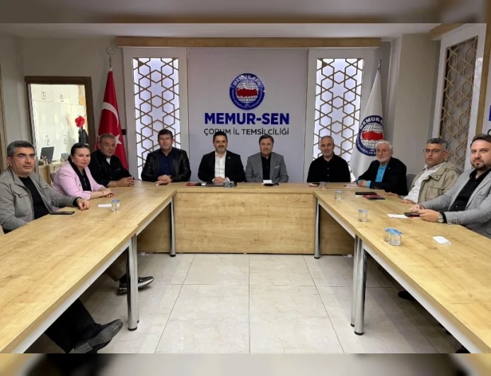 Memur-Sen Çorum İl Temsilcisi Fatih Okumuş: “1 Mayıs coşkusunu Çorum’dan tüm Türkiye’ye yayacağız”