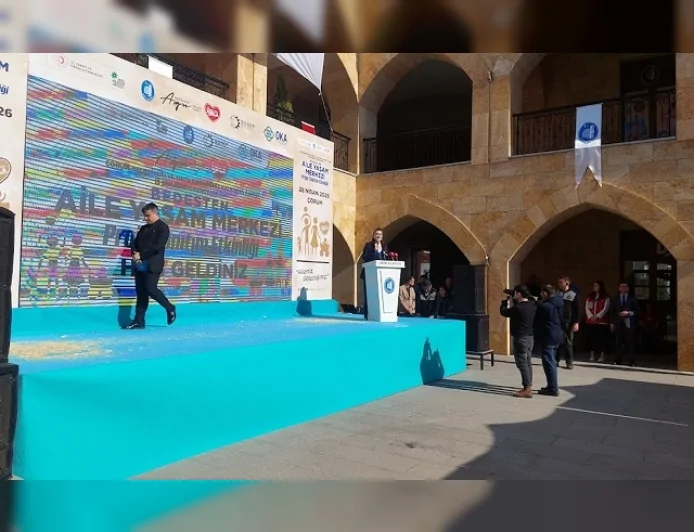 Orta Karadeniz Kalkınma Ajansı ve Çorum Belediyesi İş Birliğiyle Aile Yaşam Merkezi Sözleşme Töreni Sonrası Resmen Hizmete Açıldı