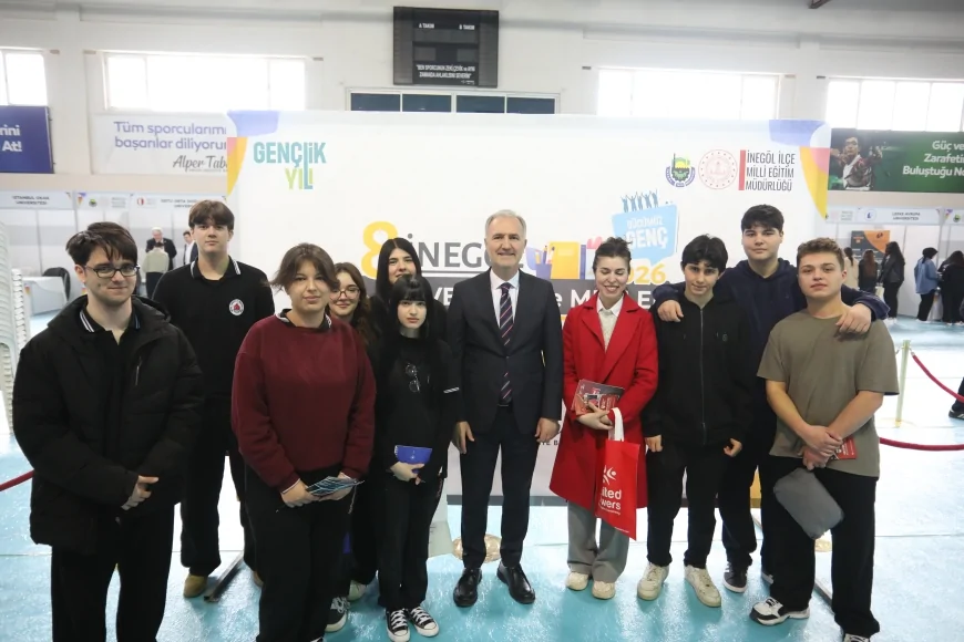 İnegöl’de 8. Üniversite ve Meslek Tanıtım Günleri 26 Üniversitenin Katılımıyla Kapılarını Açtı