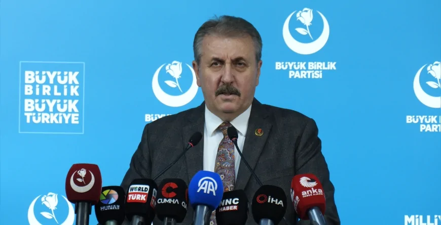Büyük Birlik Partisi Genel Başkanı Mustafa Destici: “Ahlaksızlığa, fırsatçılığa ve küresel baskılara karşı milli duruş şart”