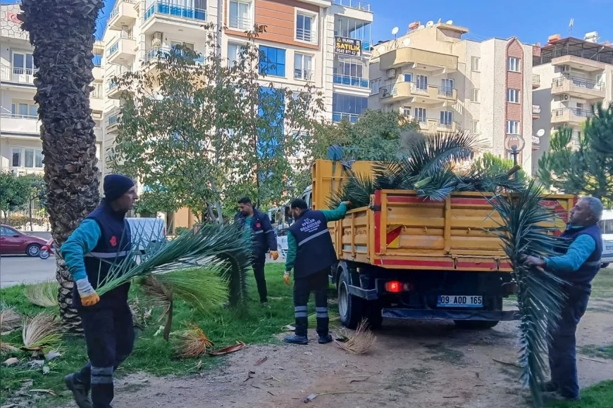 EFELER BELEDİYE BAŞKANI ANIL YETİŞKİN İLÇE GENELİNDE YEŞİL ALANLAR İÇİN SEFERBERLİK BAŞLATTI