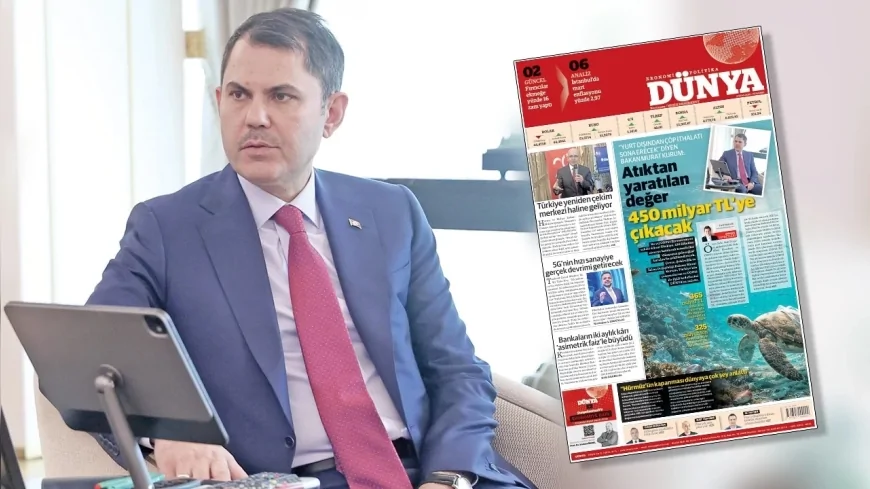 Çevre Şehircilik ve İklim Değişikliği Bakanı Murat Kurum: “Sıfır Atık ile ekonomiye katkıyı 450 milyar liraya çıkaracağız”