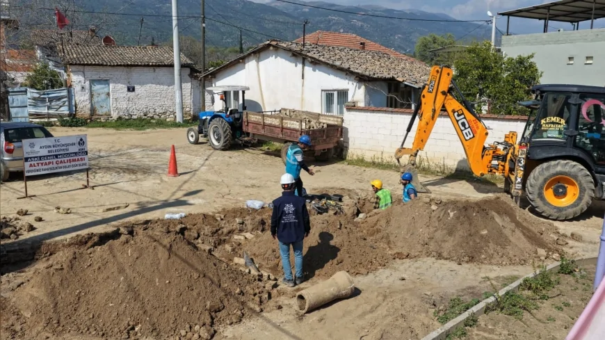 Aydın Büyükşehir Belediye Başkanı Özlem Çerçioğlu Köşk Yavuzköy'de 7 Milyon Liralık Altyapı Yatırımını Başlattı