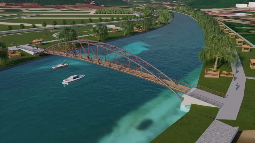 Ordu Büyükşehir Belediye Başkanı Dr. Mehmet Hilmi Güler Turnasuyu Kordon Park’ı yaya köprüsüyle birleştiriyor