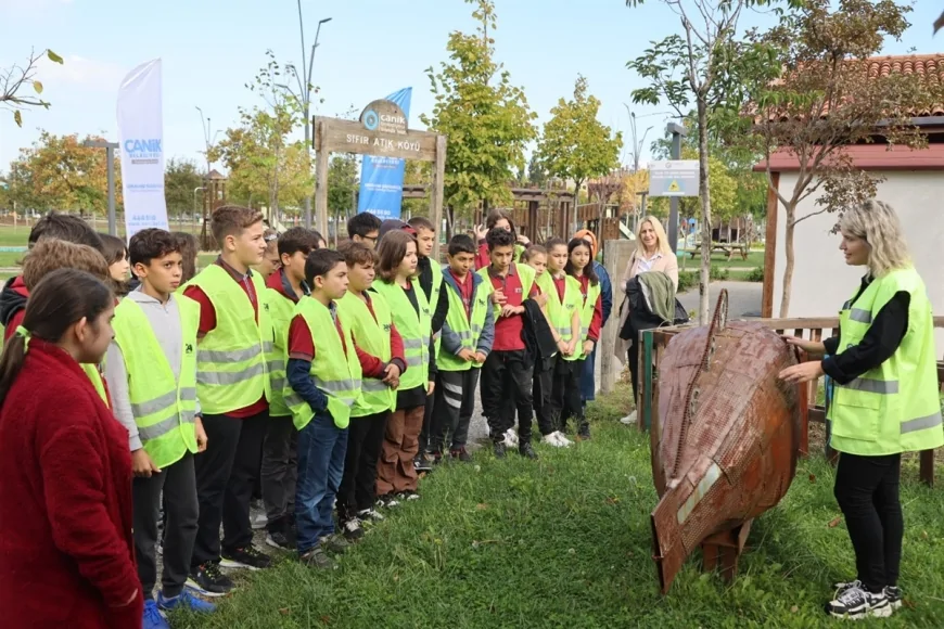 Samsun Canik’te Emine Erdoğan’dan ödüllü Sıfır Atık Köyü binlerce gence çevre bilinci kazandırıyor!