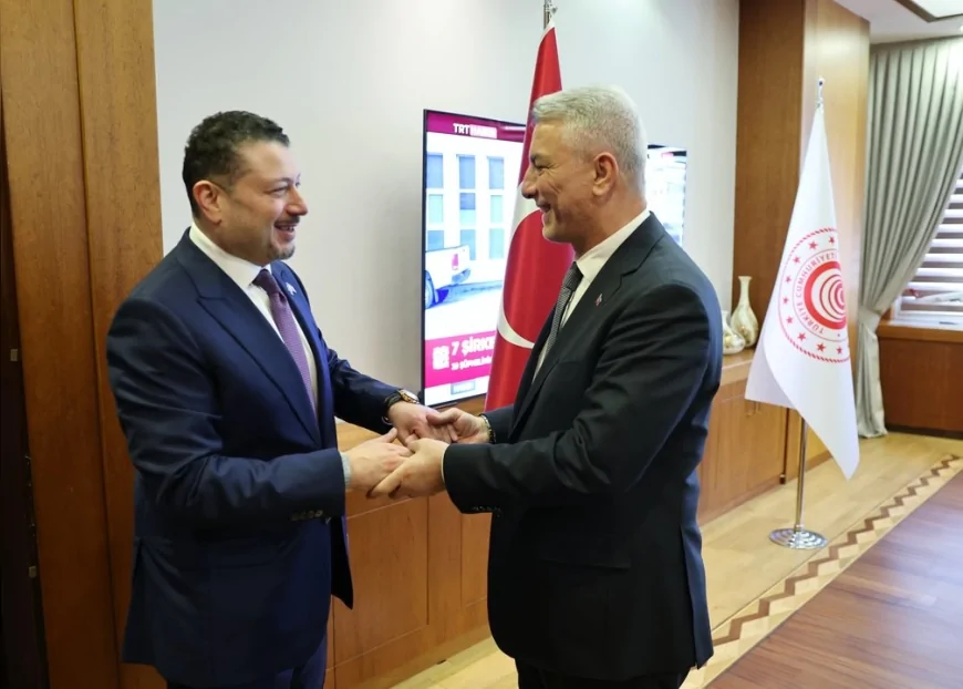 Ticaret Bakanı Prof. Dr. Ömer Bolat Suudi Arabistan Büyükelçisi Fahad Abualnasr ile Ankara’da ekonomik iş birliğini görüştü