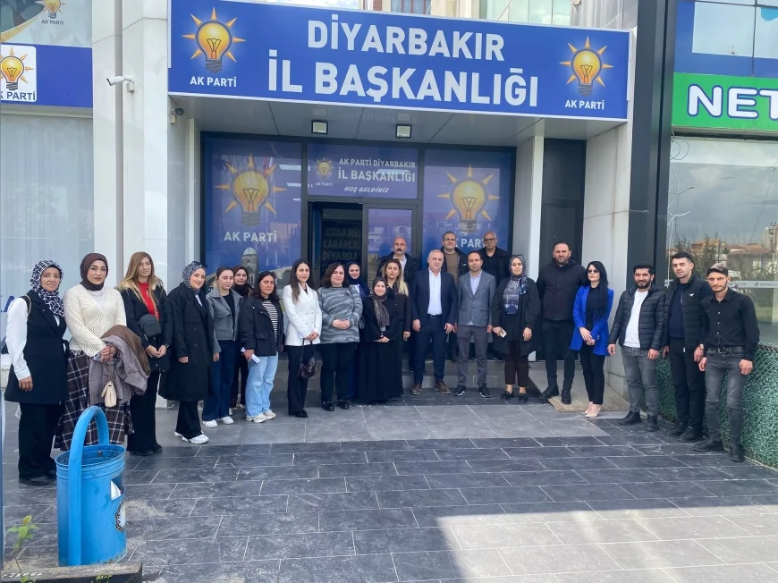 AK Parti Diyarbakır İl Başkanı Ömer İler: “Teşkilatın iletişim gücünü daha da artıracağız”