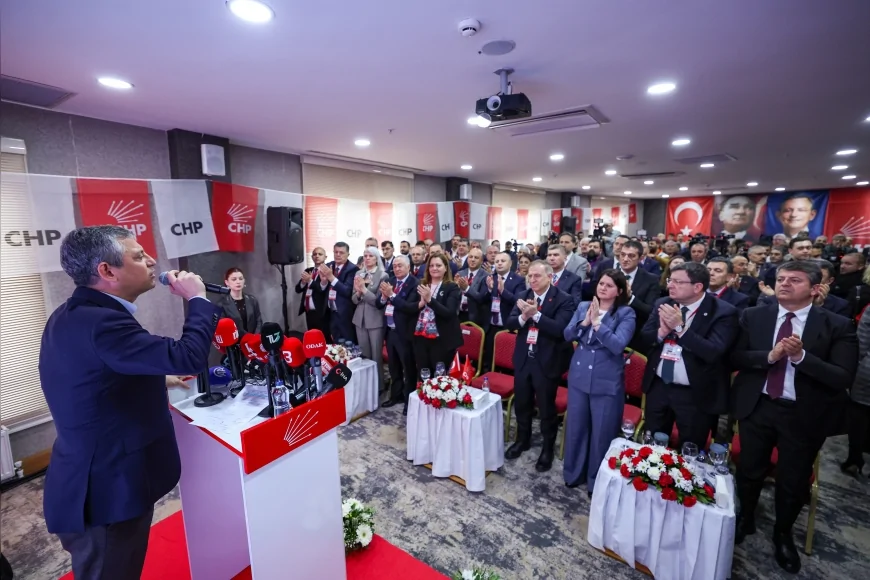 CHP Genel Başkanı Özgür Özel: “Ne baskılar yıldırabilir bizi ne de durdurabilirler”