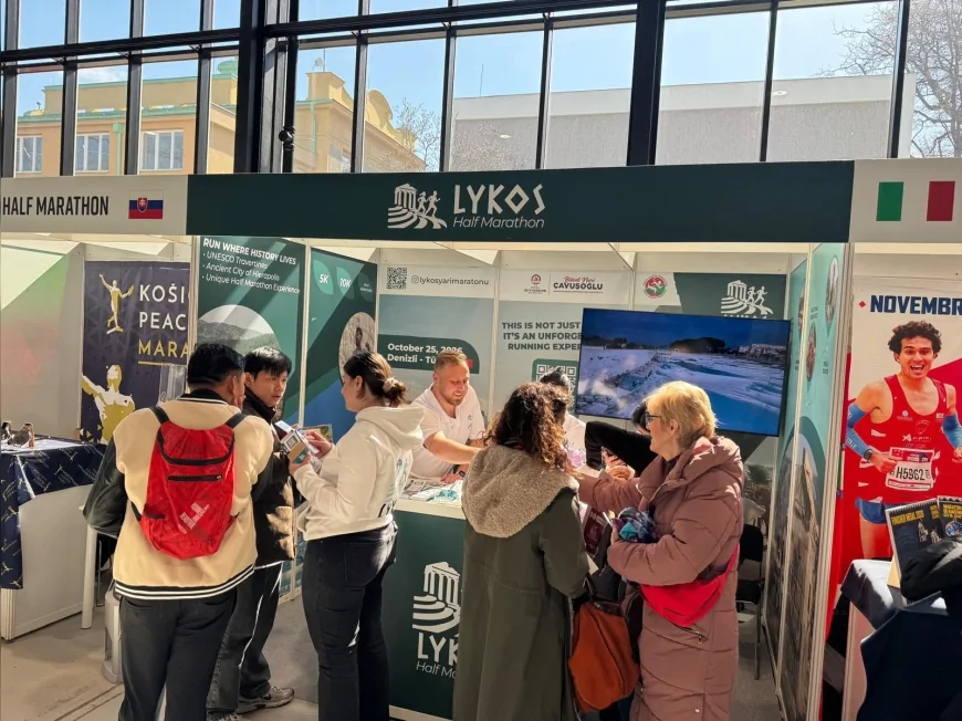Denizli Büyükşehir Belediyesi Lykos Yarı Maratonu'nu Prag'da Uluslararası Arenaya Taşıdı