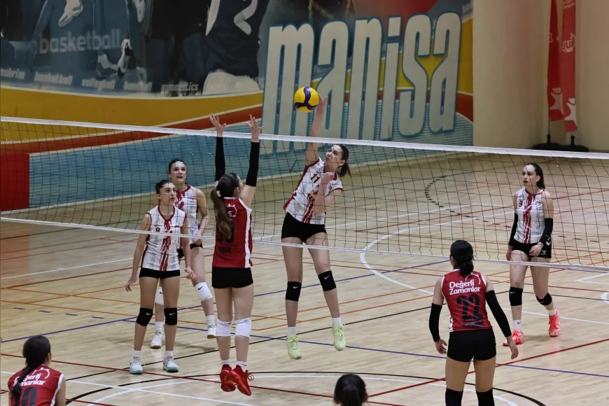 Manisa’da Yıldız Kızlar Voleybol İl Şampiyonu Değerli Zamanlar Spor Kulübü Oldu
