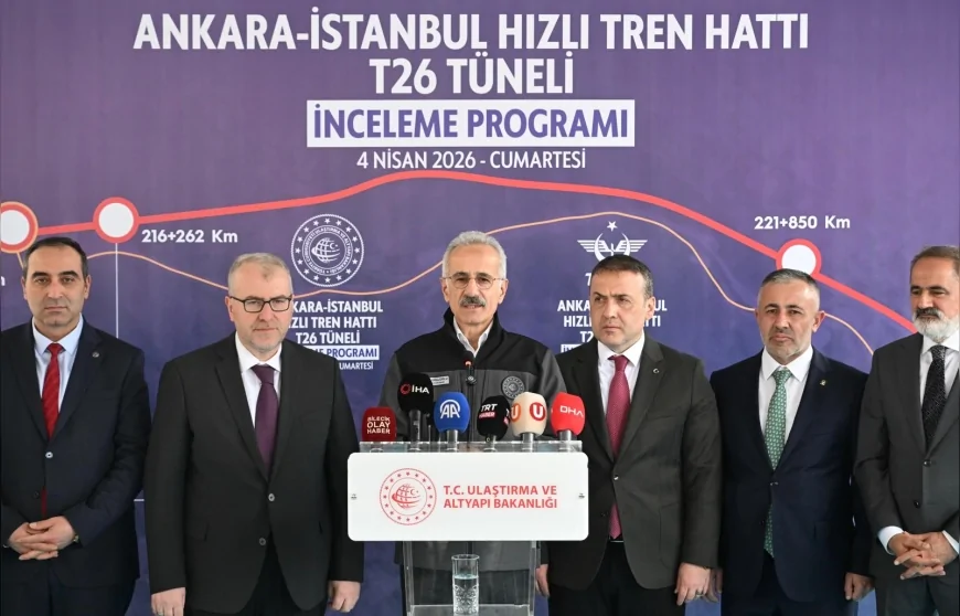 Ulaştırma ve Altyapı Bakanı Abdulkadir Uraloğlu: “Ankara-İstanbul YHT hattında süre 30 dakika kısalacak”