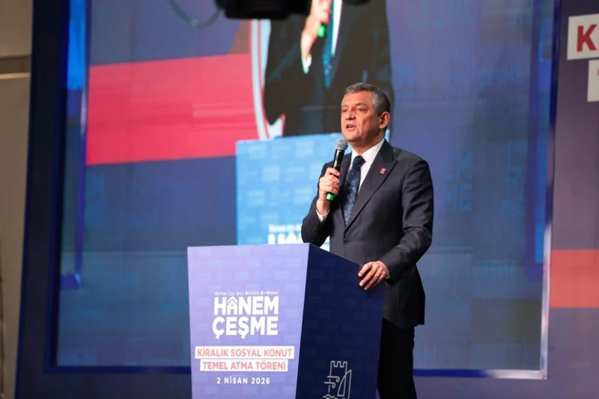 CHP Genel Başkanı Özgür Özel: “Konutların kirası hane gelirinin yüzde 25’ini geçmeyecek”