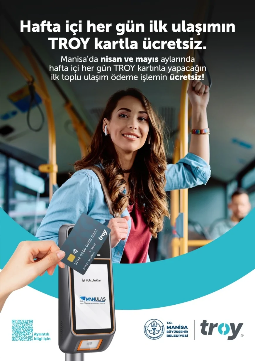 Manisa Büyükşehir’in TROY Kart kampanyasıyla ilk 3 günde ulaşımda 1 milyon liranın üzerinde tasarruf sağlandı
