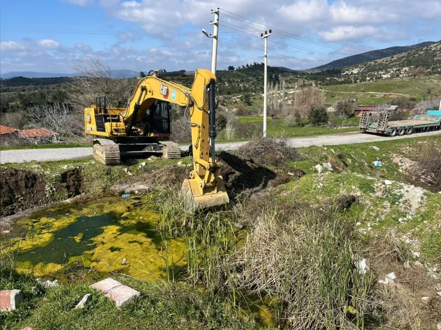 MANİSA BÜYÜKŞEHİR BELEDİYESİ KIRKAĞAÇ’TA MODERN SULAMA HAVUZUNU ÜRETİCİLERİN HİZMETİNE SUNDU