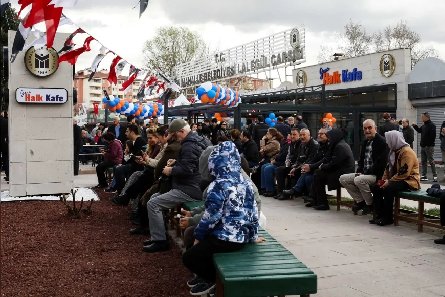 Yenimahalle Belediye Başkanı Fethi Yaşar Demetevler’de 3’üncü Halk Kafe açıldı dedi