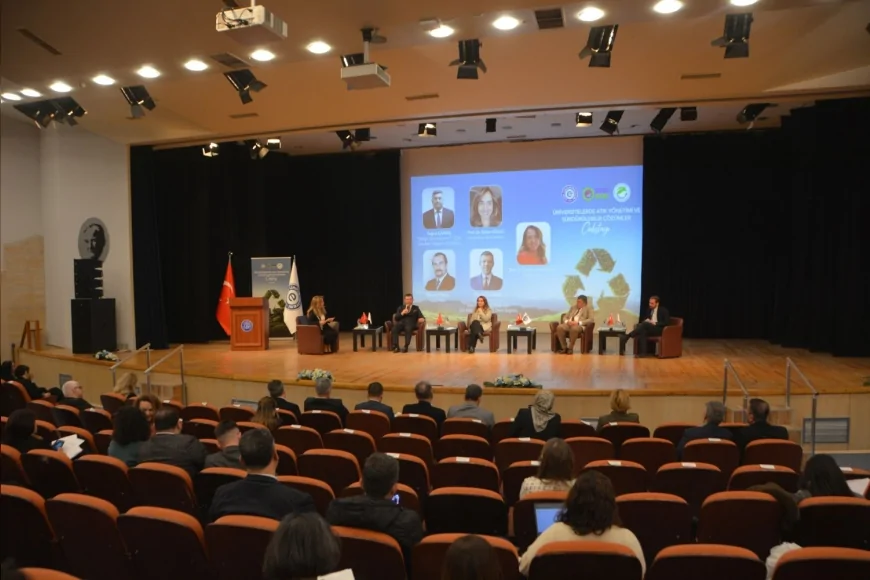 Ege Üniversitesinde “Sıfır Atık ve Sürdürülebilir Kampüs” Panelinde Atık Yönetimi Ele Alındı