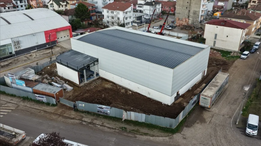 Başiskele Belediyesi Vezirçiftliği’nde Genc-i Âlâ Kapalı Spor Salonu Projesinde Sona Yaklaşıyor