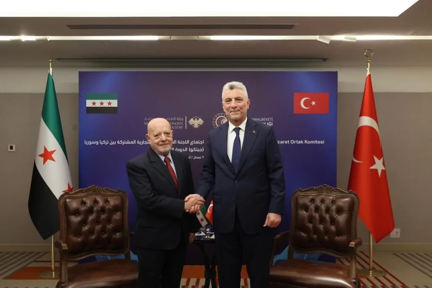 Ticaret Bakanı Prof. Dr. Ömer Bolat İstanbul’da Suriye Ticaret Bakanı ile ekonomik iş birliğini görüştü
