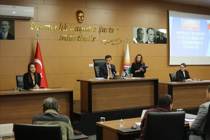 Marmaris Belediye Başkanı Acar Ünlü “2025 Faaliyet Raporu Mecliste Oy Çokluğuyla Kabul Edildi”