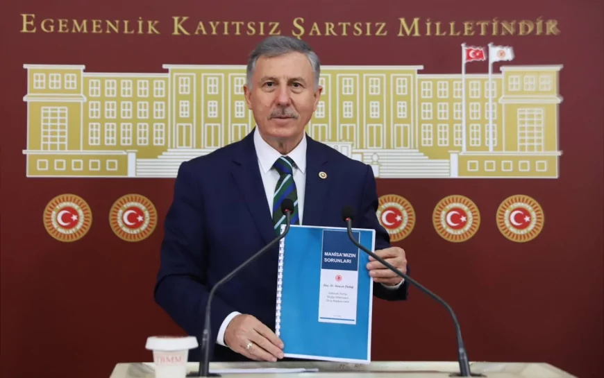 TBMM’de Doç. Dr. Selçuk Özdağ: “Manisa’nın sorunları çözüm seferberliğine dönüştürülmeli”
