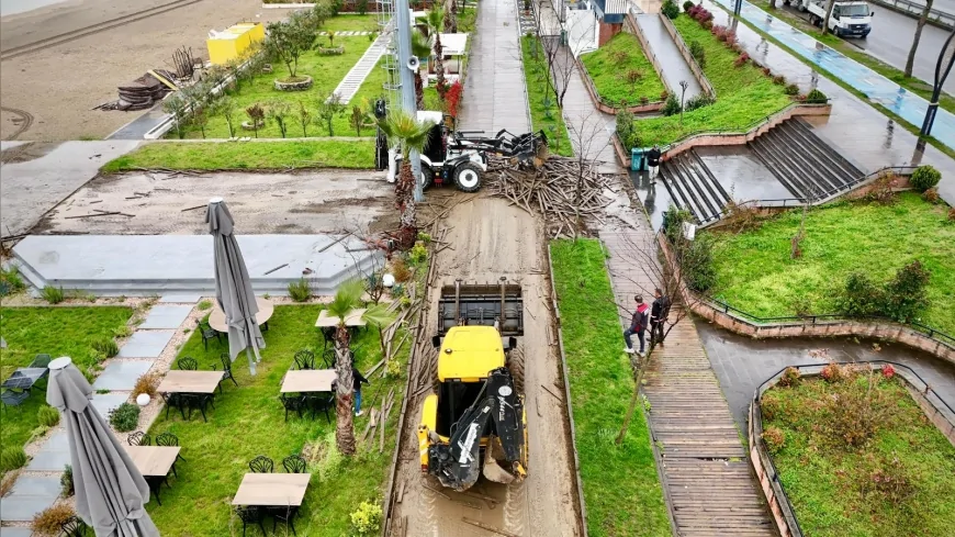 Giresun Belediye Başkanı Fuat Köse Plajlar Bölgesinde Yenileme Çalışmalarını Başlattı
