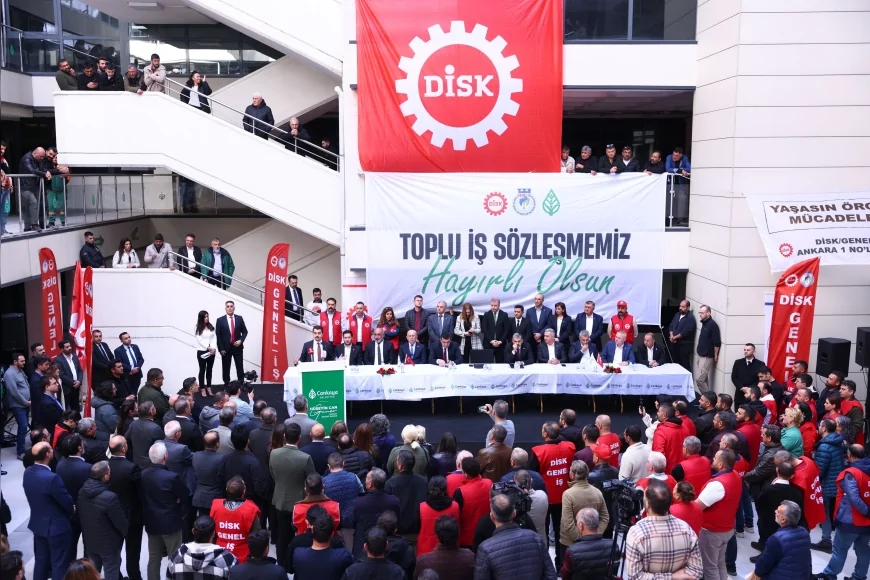 Çankaya Belediyesi ile DİSK Genel-İş Arasında İşçileri Kapsayan Toplu İş Sözleşmesi İmzalandı