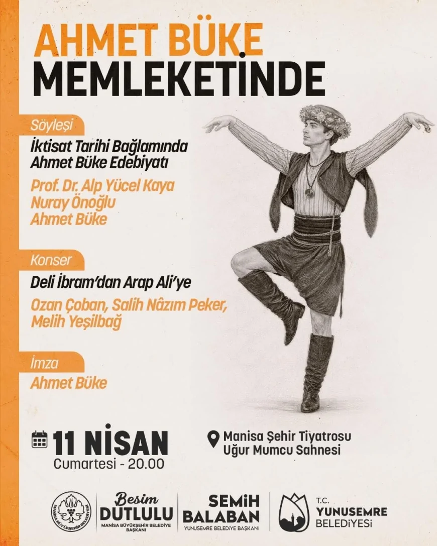 Yunusemre Belediye Başkanı Semih Balaban: “Ahmet Büke’yi memleketinde ağırlamaktan mutluluk duyuyoruz”