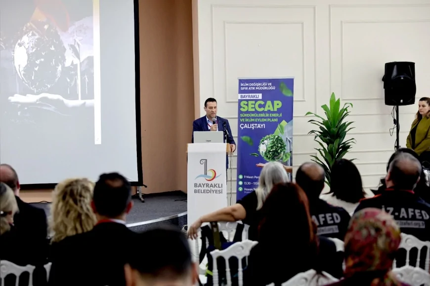 Bayraklı Belediyesi SECAP Çalıştayıyla İklim Değişikliğine Karşı Yol Haritasını Belirledi