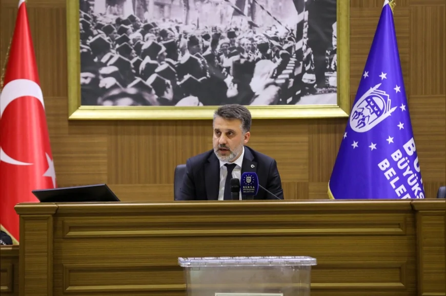 Bursa Büyükşehir Belediye Meclisi Başkanvekilliğine Şahin Biba seçildi