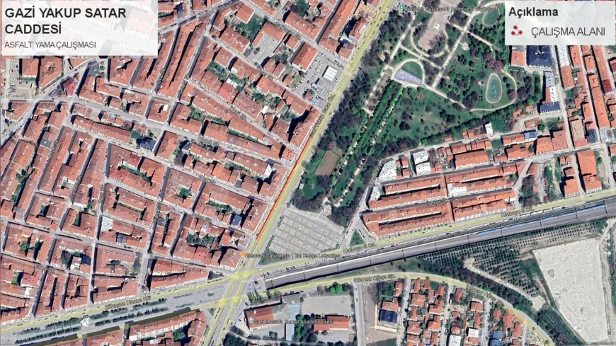 Eskişehir Büyükşehir Belediyesi iki caddede asfalt çalışması nedeniyle trafik düzenlemesi yapacak