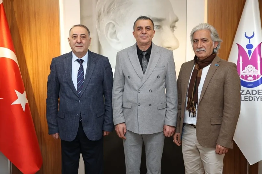 Şehzadeler Kaymakamı Fatih Genel ve Yunusemre Kaymakamı Cantürk’ten Başkan Şimşek’e Ziyaret