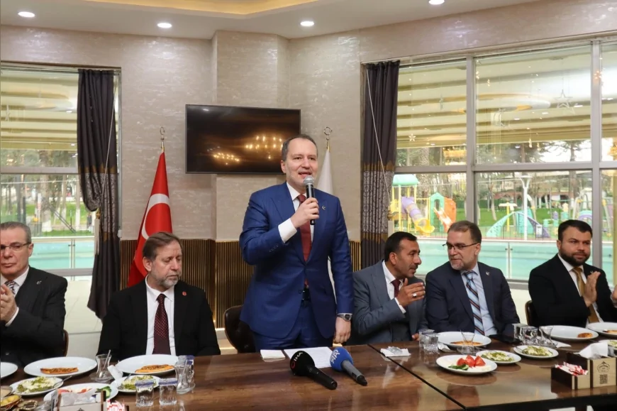 Yeniden Refah Partisi Genel Başkanı Dr. Fatih Erbakan: “Milletimiz artık bir değişim istiyor”