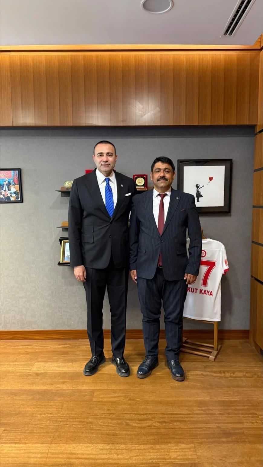 Manavgat Esnaf ve Sanatkârlar Odası Başkanı Abdullah Doru Ankara’da esnaf projeleri için destek aradı