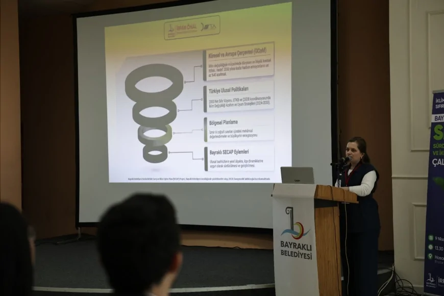 BAYRAKLI BELEDİYE BAŞKANI İRFAN ÖNAL: “SECAP İLE GELECEĞİ BUGÜNDEN PLANLIYORUZ”