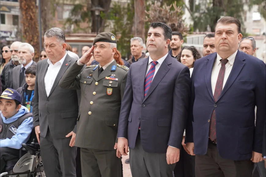 SEFERİHİSAR’DA ATATÜRK’ÜN İLÇEYE GELİŞİNİN 92. YILI TÖRENLE ANILDI