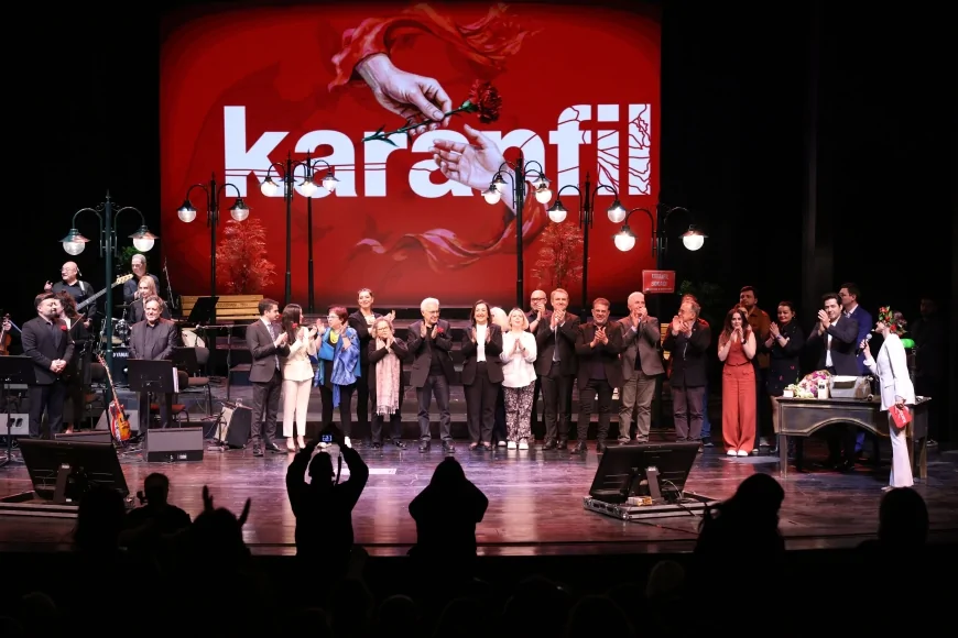 Çankaya Belediyesi Karanfil Dergi Birinci Yılını Kültür ve Sanat Dünyasının Katıldığı Özel Bir Geceyle Kutladı