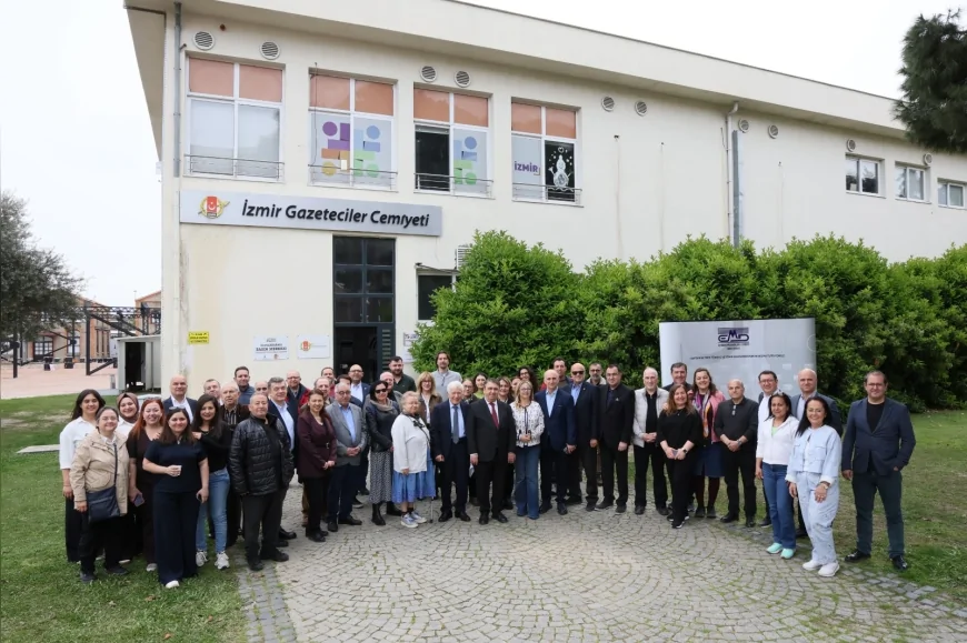Ekonomi Muhabirleri Derneği İzmir Şubesi’nde Murat Demircan yeniden başkan seçildi
