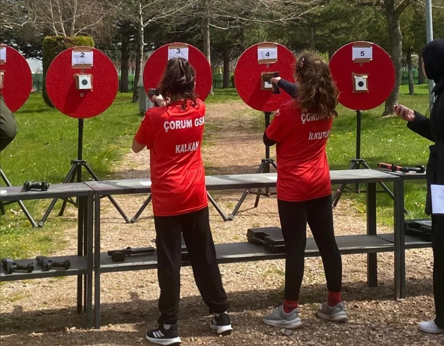 Çorum’da 23 Nisan Coşkusu Modern Pentatlon Laser Run İl Müsabakalarıyla Sporla Buluştu