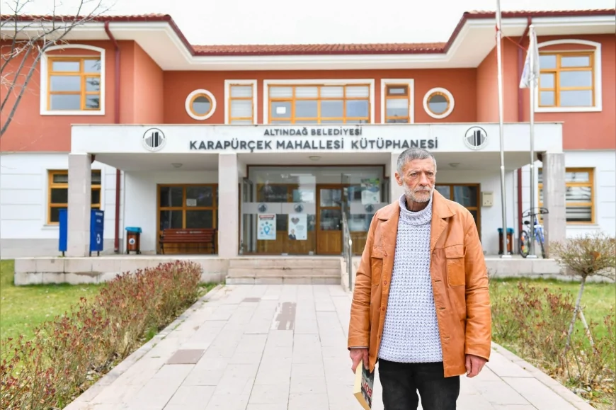 ALTINDAĞ BELEDİYE BAŞKANI DR. VEYSEL TİRYAKİ: “71 YAŞINDAKİ MUSTAFA AMCA OKUMA AZMİYLE HERKESE İLHAM VERİYOR”