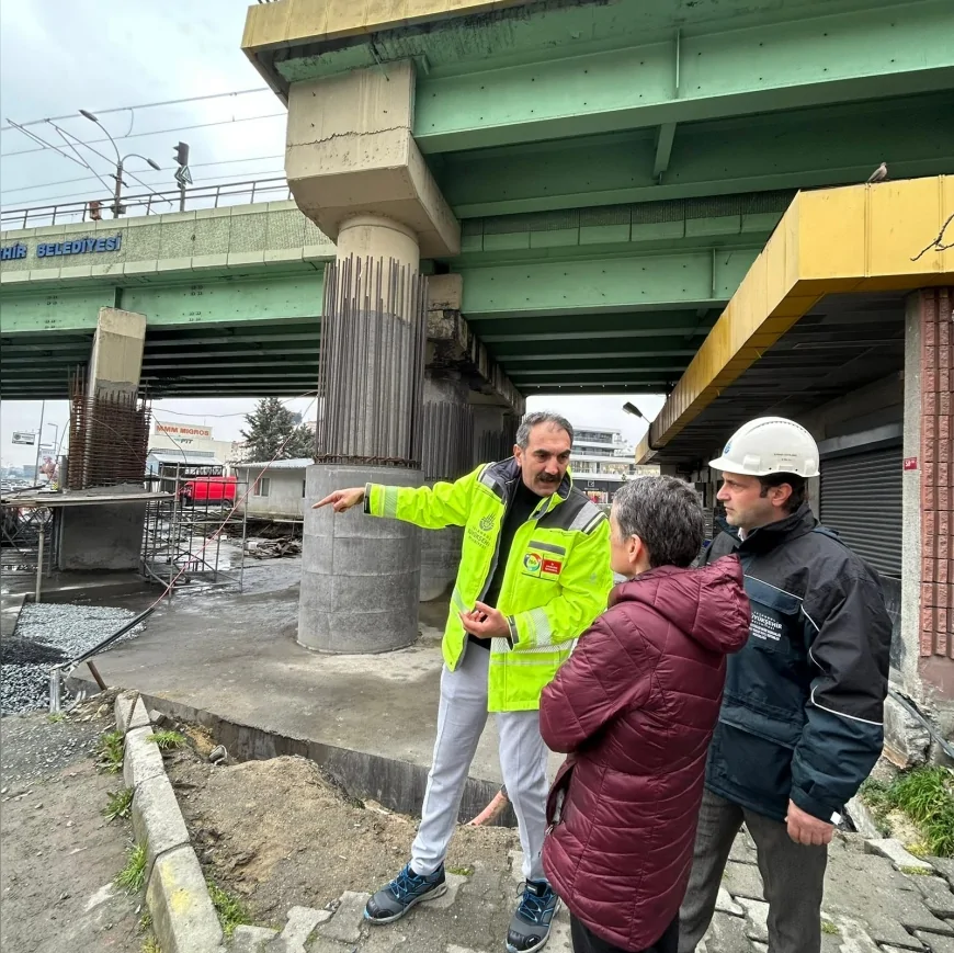 İstanbul Büyükşehir Belediyesi M1A Metro Hattı Viyadüklerinde Deprem Güçlendirmesinde Yüzde 90 Seviyesine Ulaştı