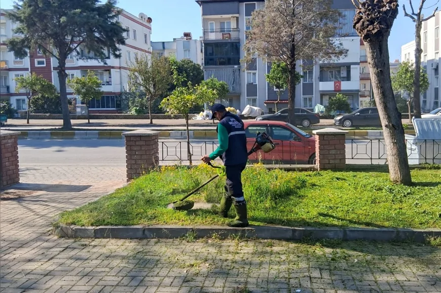 AYDIN EFELER’DE YEŞİL ALANLARDA BAKIM ÇALIŞMALARI ARALIKSIZ SÜRÜYOR