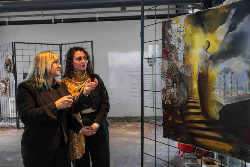 İzmir Bornova’da “Antik Safari” sergisi antik mirası çağdaş sanatla buluşturdu