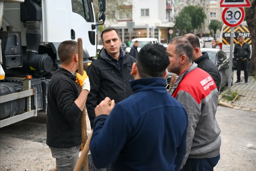 Bornova Belediye Başkanı Ömer Eşki Zafer Caddesi için açıkladı cadde baştan sona yenilenerek modern görünüme kavuşacak