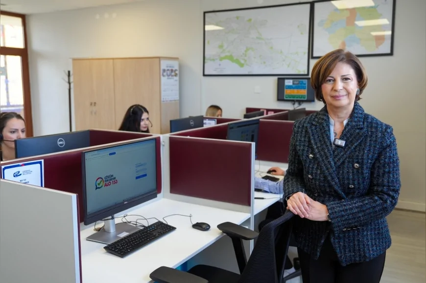 ESKİŞEHİR BÜYÜKŞEHİR BELEDİYE BAŞKANI AYŞE ÜNLÜCE 26 BİNİNCİ ÇAĞRIYI YANITLADI