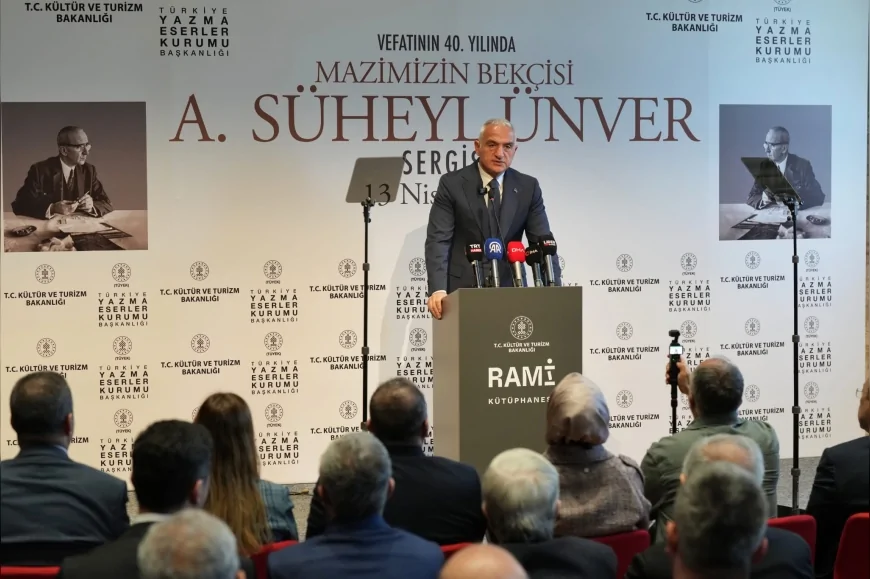 Kültür ve Turizm Bakanı Mehmet Nuri Ersoy: “784 bin yazma eserle dünyanın en büyük hazinelerinden birine sahibiz”