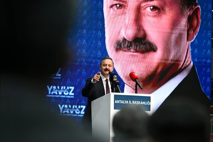 Anahtar Parti Genel Başkanı Yavuz Ağıralioğlu: “Kamuda lale-sülale dönemine son vereceğiz”