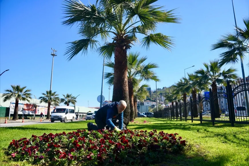 Giresun Belediyesinden şehir genelinde eş zamanlı altyapı ve üstyapı çalışmaları