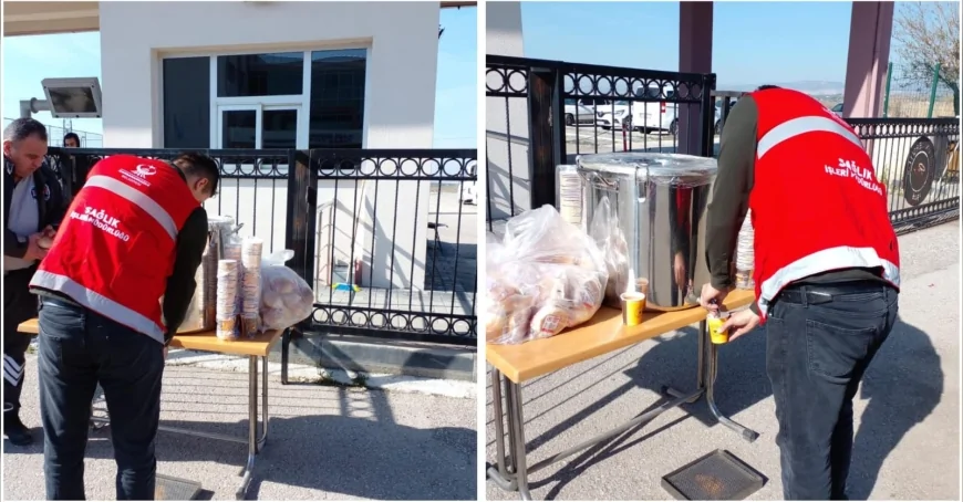 Kahramankazan Belediyesi Sınav Döneminde Öğrenci ve Öğretmenlere Çorba İkramında Bulundu