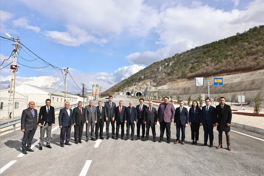Ulaştırma ve Altyapı Bakanı Abdulkadir Uraloğlu Katılımıyla Kırkdilim Tüneli Açılış Töreni Hazırlıkları Çorum’da Masaya Yatırıldı